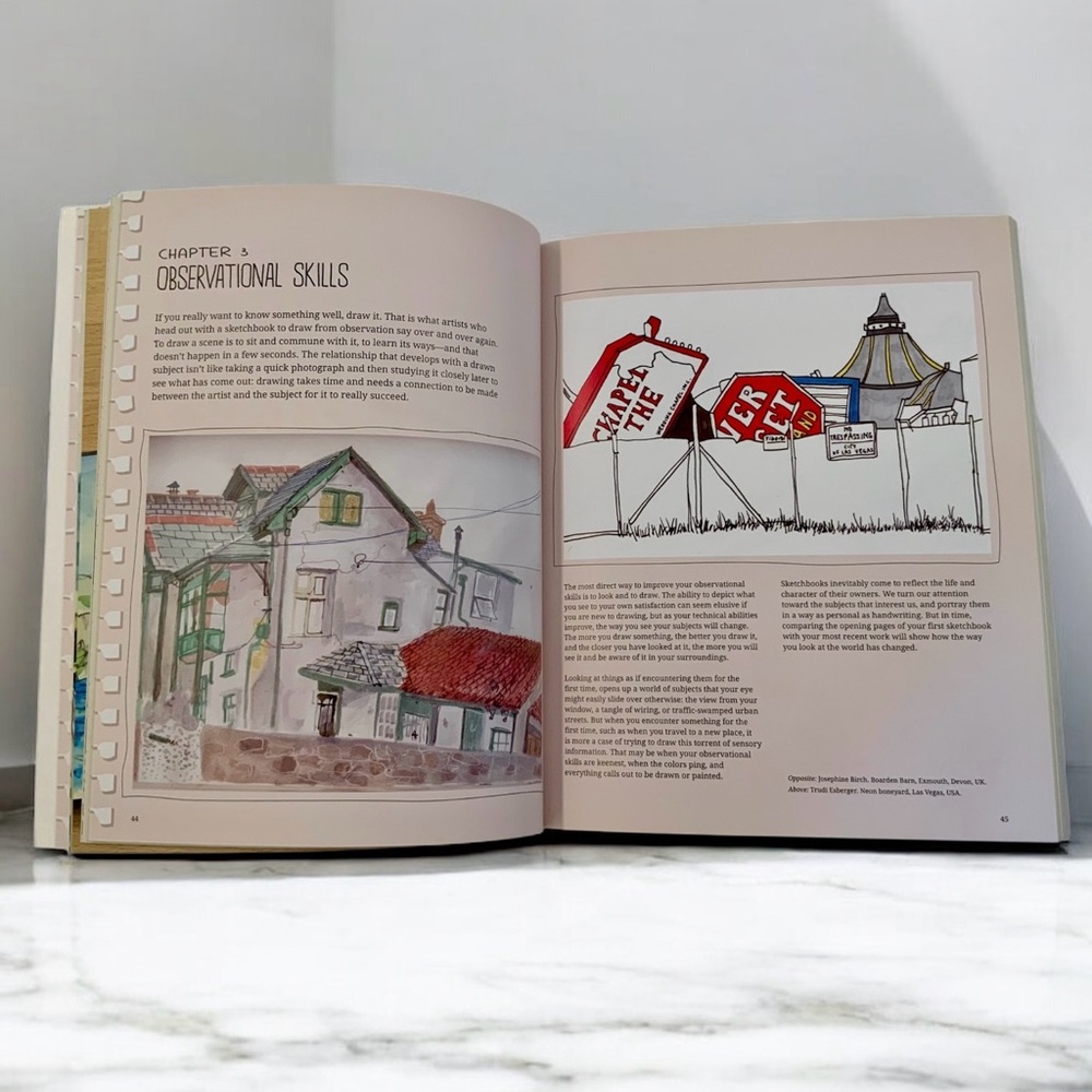 Sketch Your World: Essential Techniques For Drawing by James Hobbs, Paperback - Picture 8 of 12